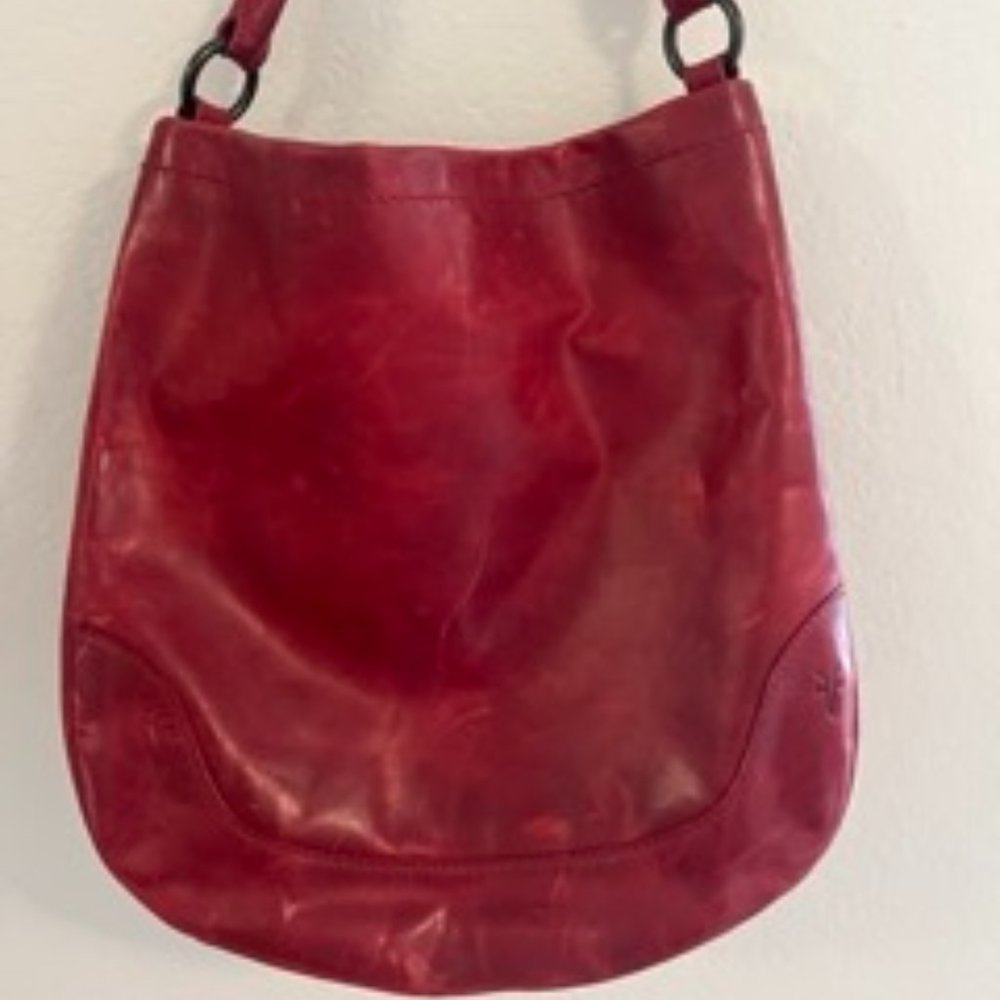Frye Red Leather Purse